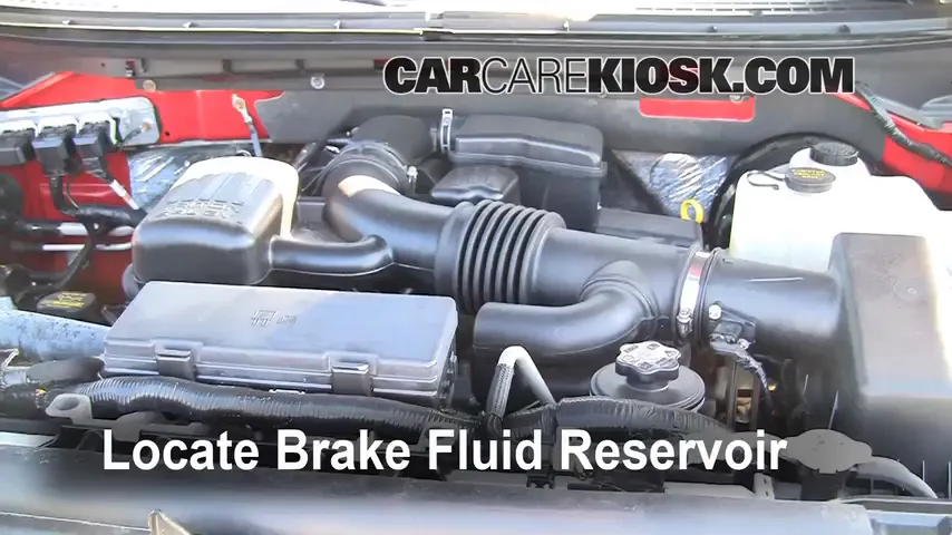 2009 Ford F-150 XLT 5.4L V8 FlexFuel Crew Cab Pickup (4 Door) Brake Fluid
